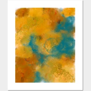 Neutral Abstract Art Posters and Art